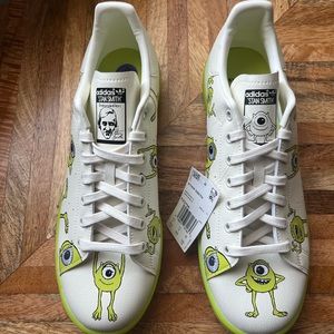 Adidas Monster Inc. Stan Smith Disney Pixar, Mens Size 11.5